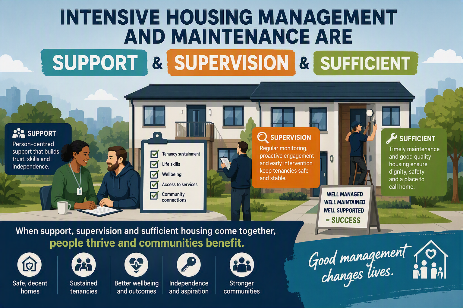 support supervision and sufficient