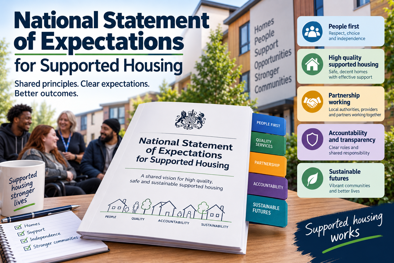 national statement of expectations for supported housing